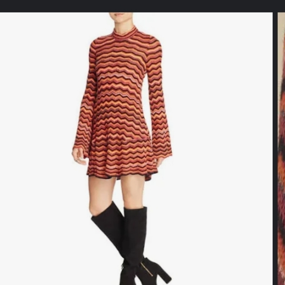 NWT Free People Ziggy sweater dress- size XS